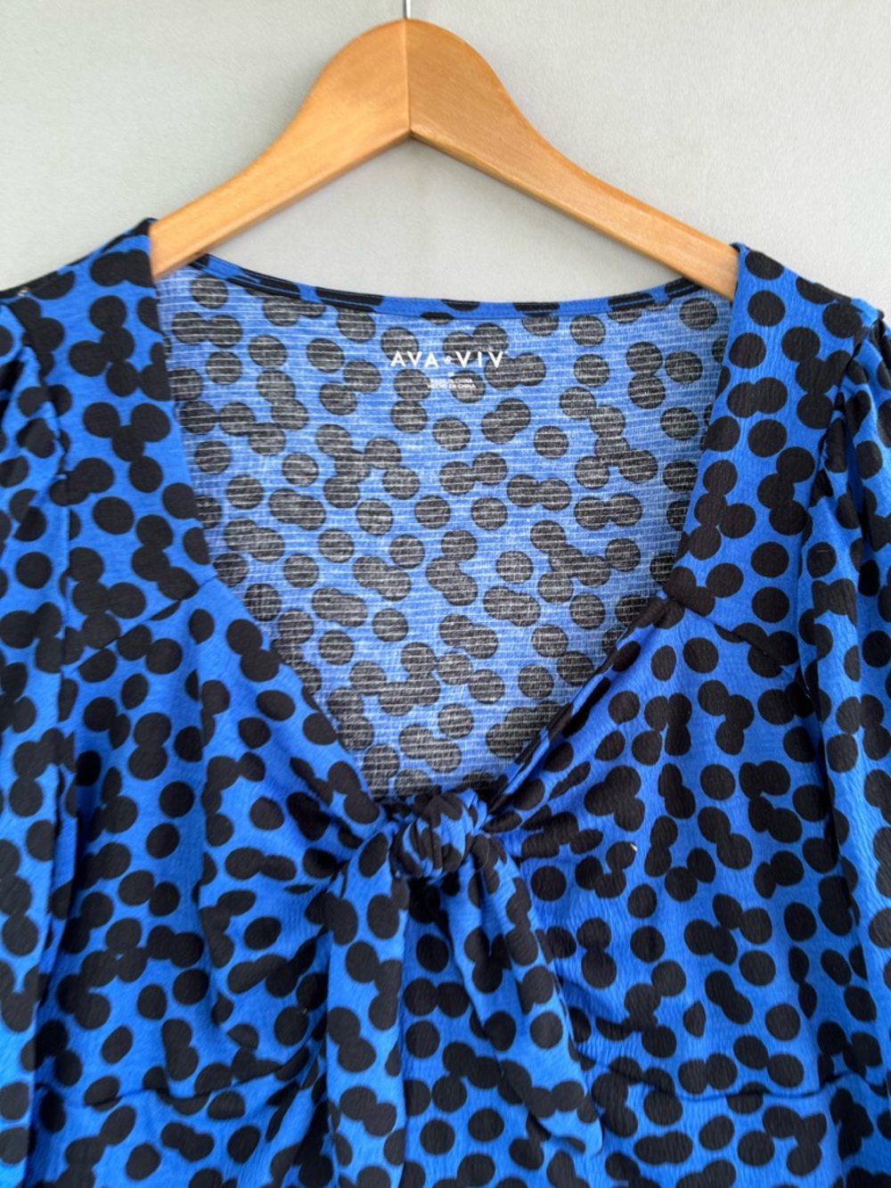 ๐5 for $45๐ NWT Ava viv top blouse shirt size 1X - Picture 4 of 10